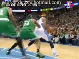 Carmelo Anthony Dunk Over James Posey and Glen Davis