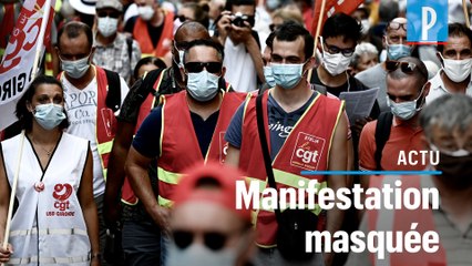 Paris  : plusieurs milliers de manifestants contre les suppressions d'emploi 
