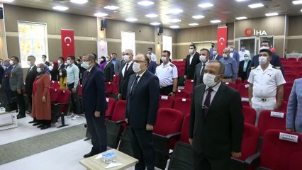 Övünç madalyası töreninde konuşan Vali Tutulmaz: 'Artık kan değil, ter dökmeliyiz'