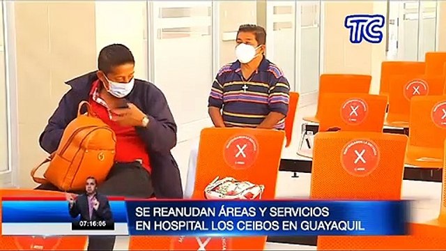 Se reanudan progresivamente las consultas médicas en el Hospital de IESS en Ceibos
