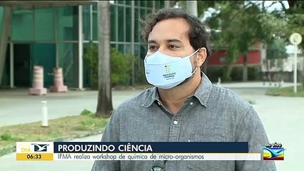 IFMA realiza workshop de química de micro-organismos.