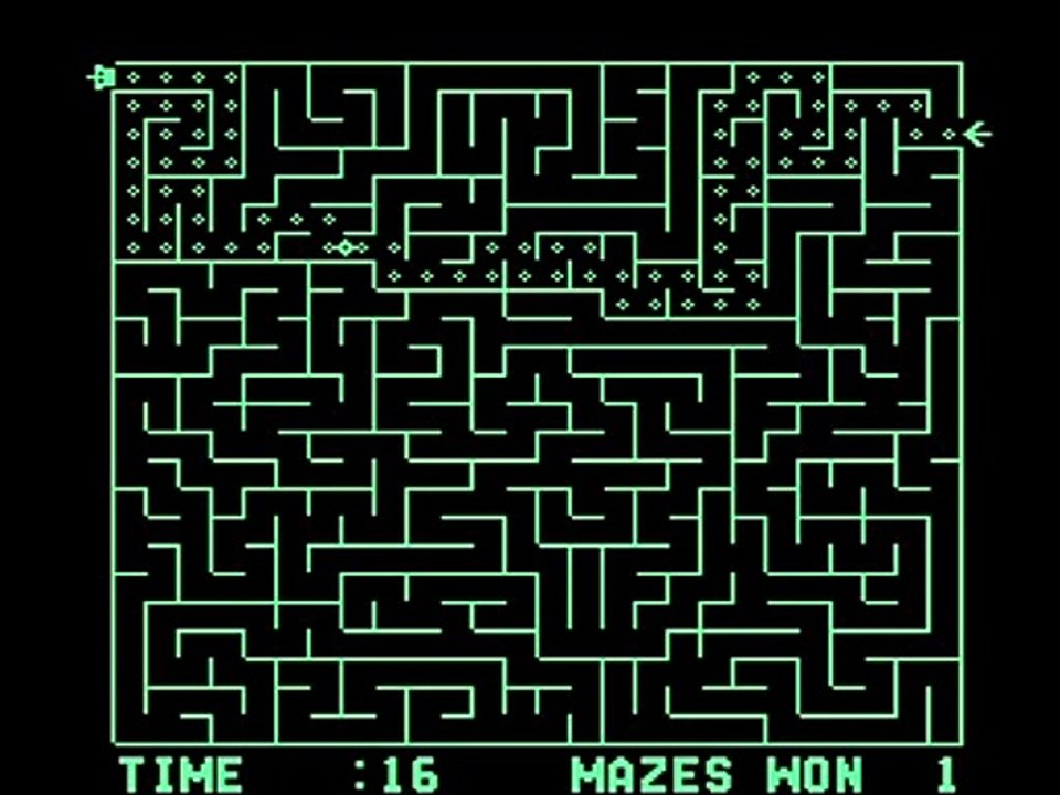 MAME (Amazing Maze) Midway in 1976.