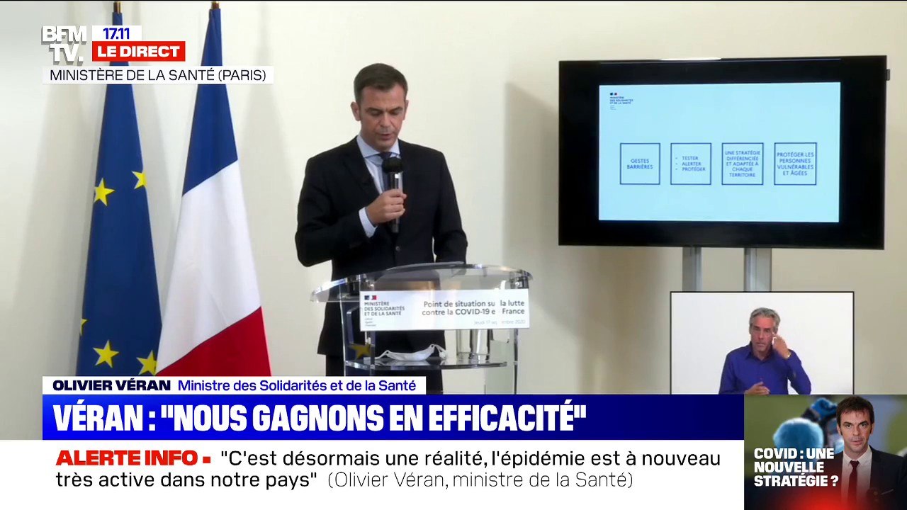 Gestes barrières: Olivier Véran félicite les Français mais met en garde contre "les rassemblements familiaux"