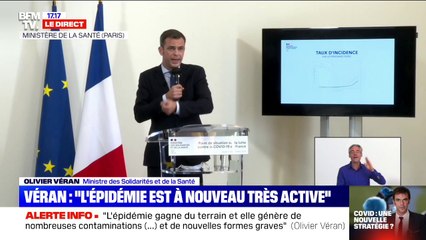 Olivier Véran: "Ce qui est différent par rapport à la première vague, c'est qu'on ne se bat pas avec les mêmes armes"