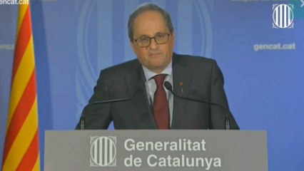 Torra no convocará elecciones pero da por zanjada la legislatura