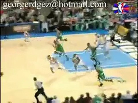 Allen Iverson To Kenyon Martin For The Slam Dunk In Home