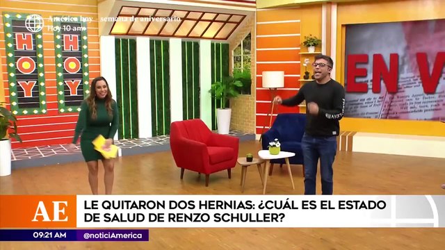 ¿Cuál es el estado de salud de Renzo Schuller? | América Espectáculos (HOY)