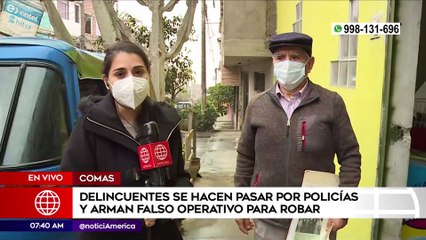 Delincuentes se hacen pasar por policías y arman falso operativo para robar | Primera Edición (HOY)