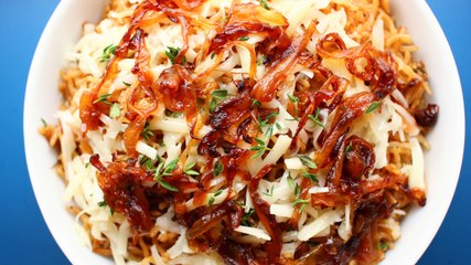 Pile On The Cheese In Every Bite Of French Onion Rice!