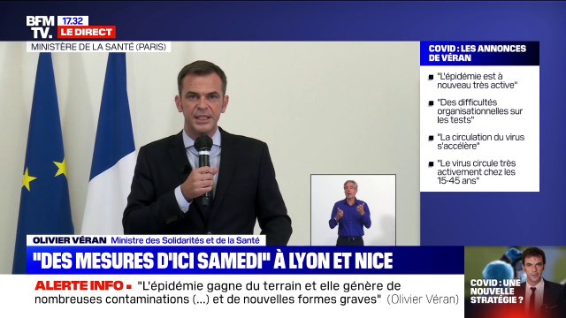Olivier Véran: Les tests antigéniques pourraient devenir demain un complément utile, notamment dans les stratégies de dépistage