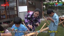 NSND Hồng Vân hạnh phúc khi được cô gái Việt Nam cùng chồng Nhật Bản đãi món MÌ ỐNG TRE nổi tiếng 