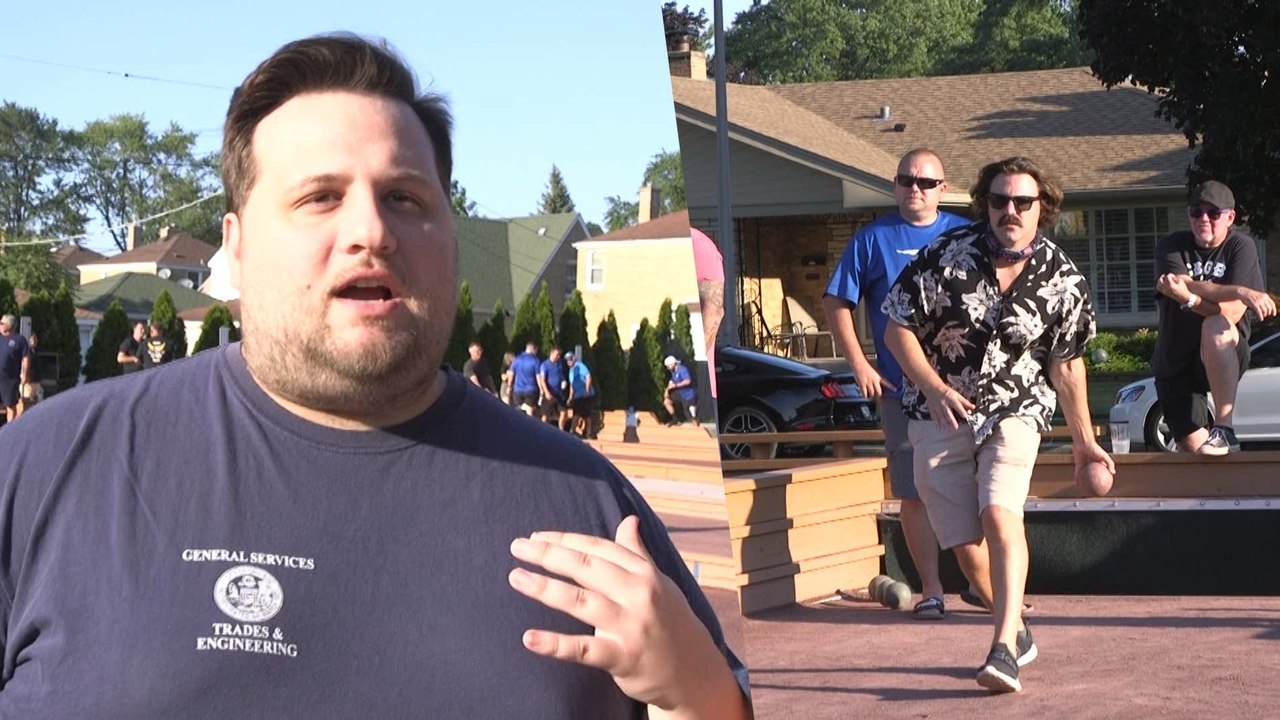 I Played in Eddie's Bocce League