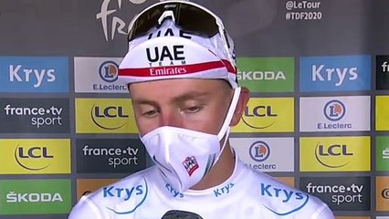 Tour de France 2020 - Tadej Pogacar : "I didn't have better legs than everybody else"