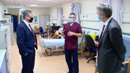 Sir Keir Starmer makes first in-person visit to Scotland