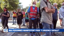 A la Une : Les hôpitaux en tension / Covid-19 à l'Ecole des Mines / 600 personnes manifestent à Saint-Etienne /