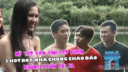 Nữ tiếp viên hàng không khiến 3 hot boy nhà chung chao đảo tranh đấu 