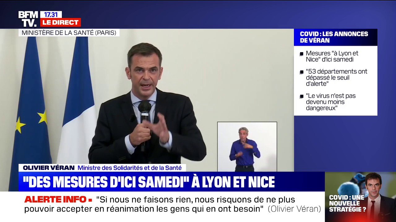 Olivier Véran: "Les cas contacts de cas contact...