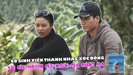 Cô sinh viên thanh nhạc xúc động với câu chuyện cứu người của anh chàng MC điển trai 