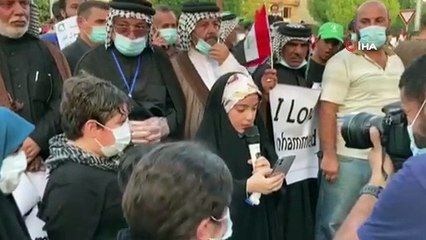 - Fransız Charlie Hebdo dergisi Bağdat’ta protesto edildi