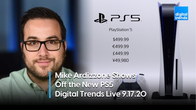 Mike Ardizzone Has Details on the Sony PS5 | Digital Trends Live 9.17.20