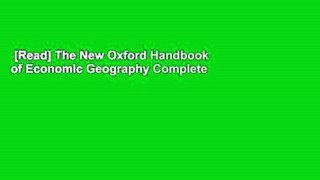 [Read] The New Oxford Handbook of Economic Geography Complete
