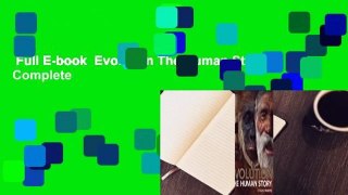 Full E-book  Evolution The Human Story Complete