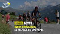 #TDF2020 - Etapa 18 -INEOS Grenadiers se resarce en los alpes