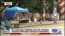 DOJ considered charging Portland officials over riots