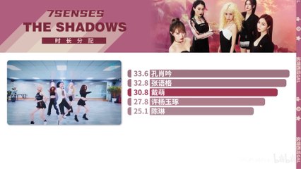 SNH48 SEN7ES - "The Shadows" with lyrics and line distribution