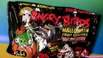 Angry Birds Halloween Fruit Gummies Surprise Candy Trick or Treat Holiday Edition 2013