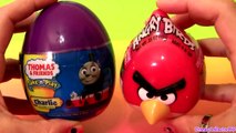 Angry Birds Toy Surprise Thomas Tank Engine & Friends Easter Eggs Holiday Edition by Disneycollector