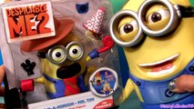 Build a Play Doh Minion Mr. Tim From Despicable 2 Minions Talking Dave Play Dough Toy Review