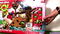 Cars Pirate Mater Angry Birds Go! Jenga Pirate Pig Attack Game Playset Disney Pixar toys review