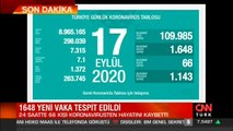 Son dakika haberi: 17 Eylül koronavirüs tablosu! Bakan Koca son durumu paylaştı!