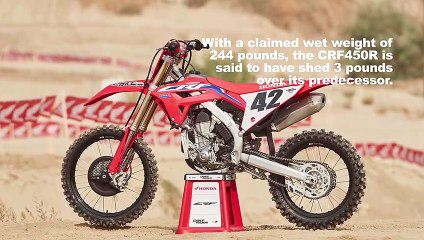 2021 Honda CRF450R Review First Ride