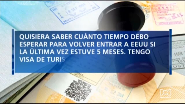 ¿Cuánto tiempo debe esperar un turista para repetir un viaje a Estados Unidos?