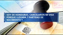 ¿Se puede pedir la visa si se tienen antecedentes por porte ilegal de documentos?