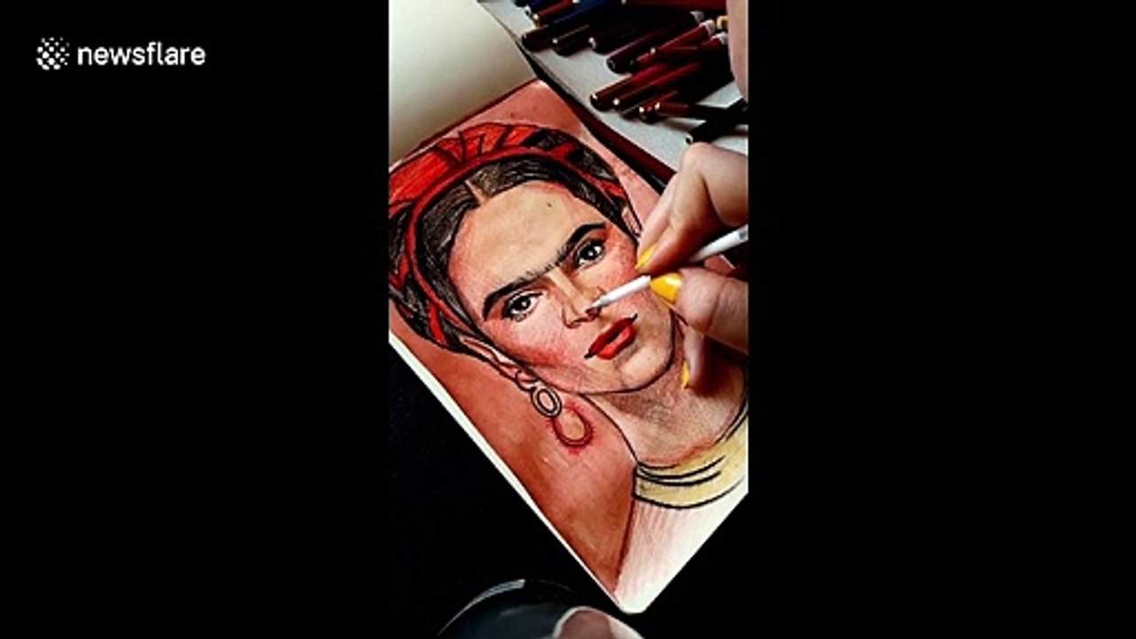 Amazing Russian artist creates stunning pop culture portraits