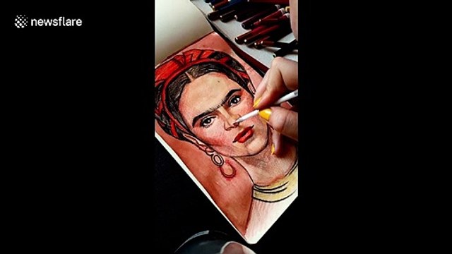 Amazing Russian artist creates stunning pop culture portraits