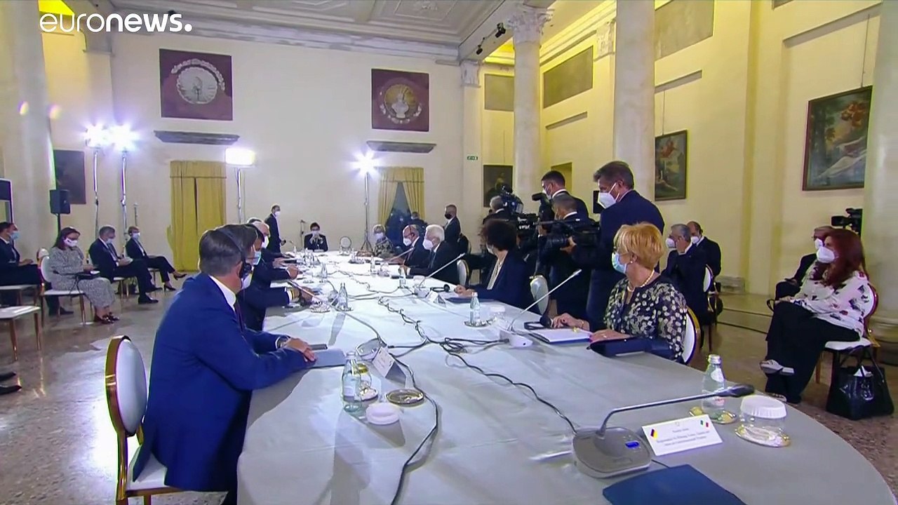 Az uniós helyreállítási alapról egyeztetett a német és az olasz elnök