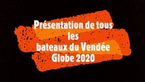 Vendée Globe 2020 : Tous les bateaux du Vendée Globe.