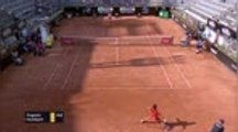 Rome - Humbert sort Fognini et file en 8es de finale