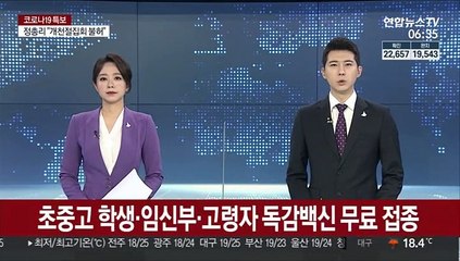 Download Video: 초중고 학생·임신부·고령자 독감백신 무료 접종