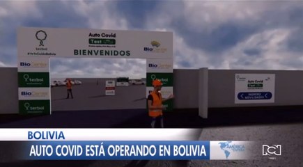 Autoservicio de pruebas Covid en Bolivia