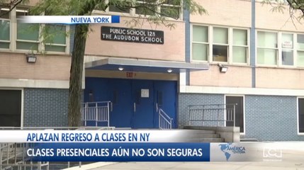 Nueva York aplazó la reactivación de clases presenciales