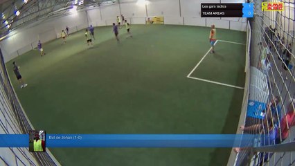 But de Johan (1-0) - Les gars lactics Vs TEAM AREAS - 15/09/20 21:00 - LIGUE 2  - Poitiers Game Parc