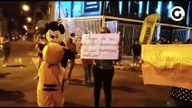 Manifestação pede segurança em Cocal, Vila Velha