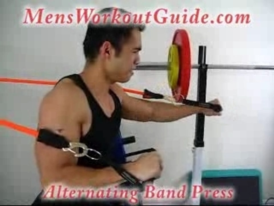 Exercise of the Day:  Alternating Band Press