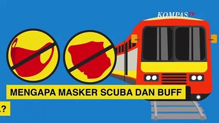 Mengapa Masker Scuba dan Buff Dilarang di KRL?