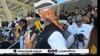 Maulana Fazl ur Rehman warns Pak Army - "you are behind this mess"
